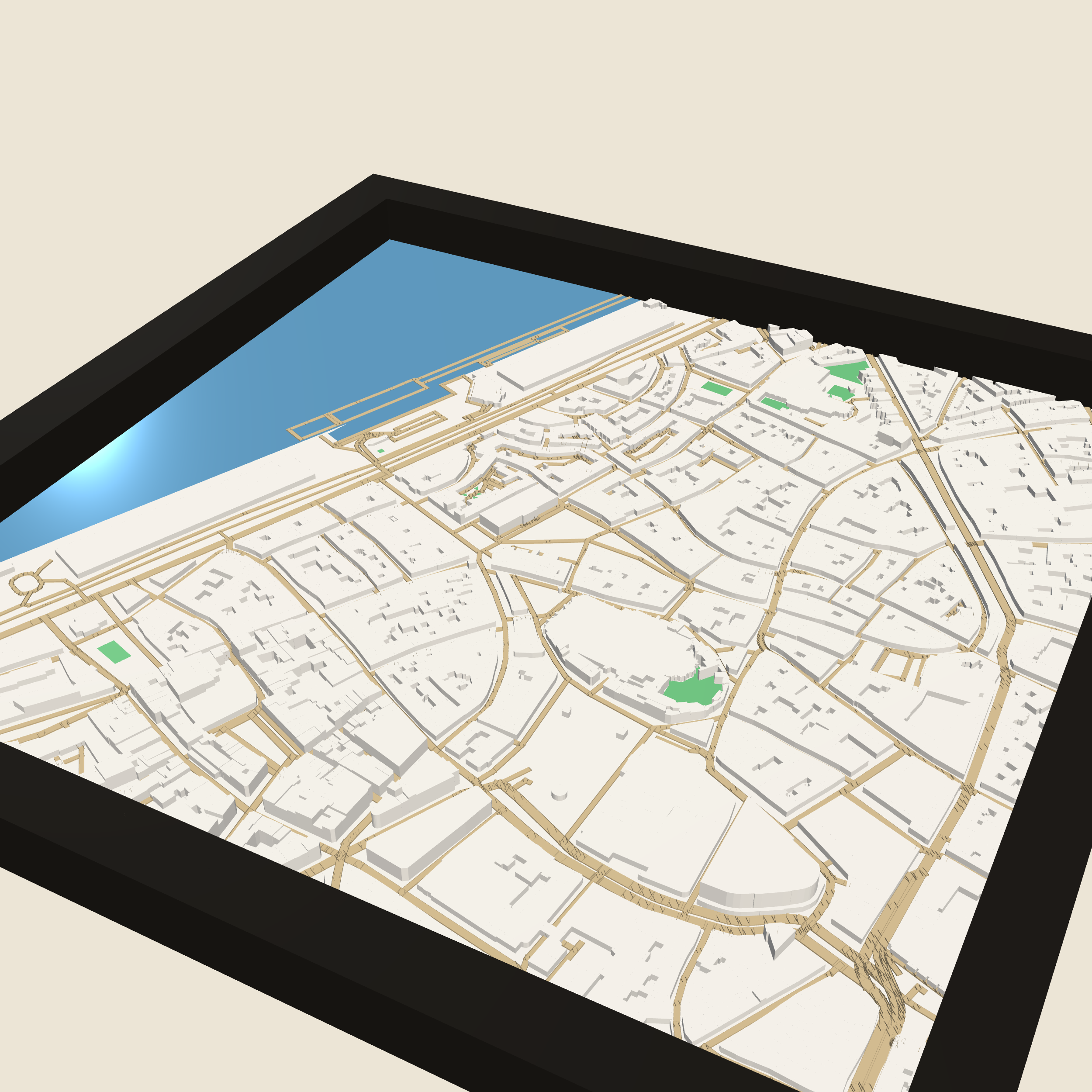 3D Stadskaart Antwerpen