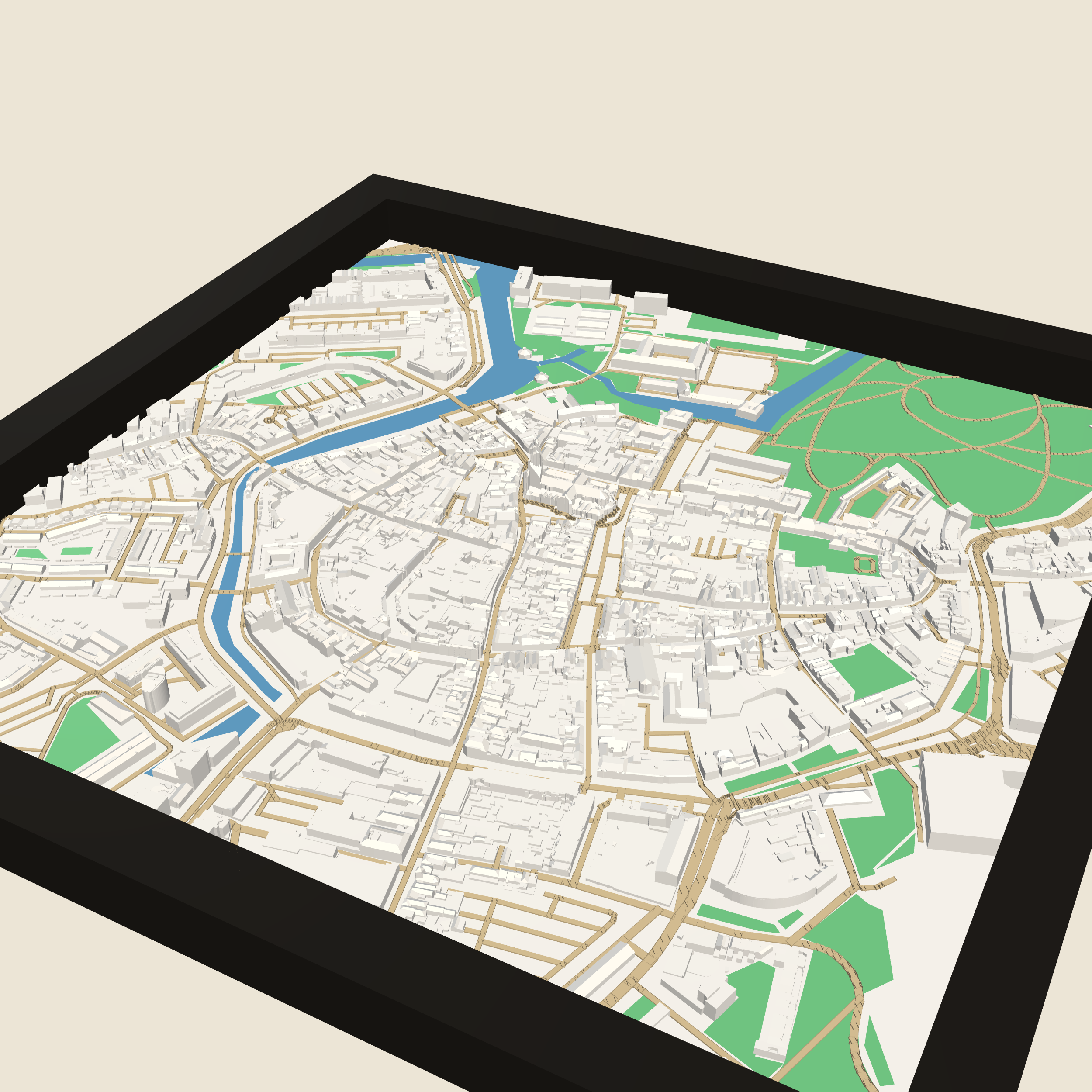 3D Stadskaart Breda