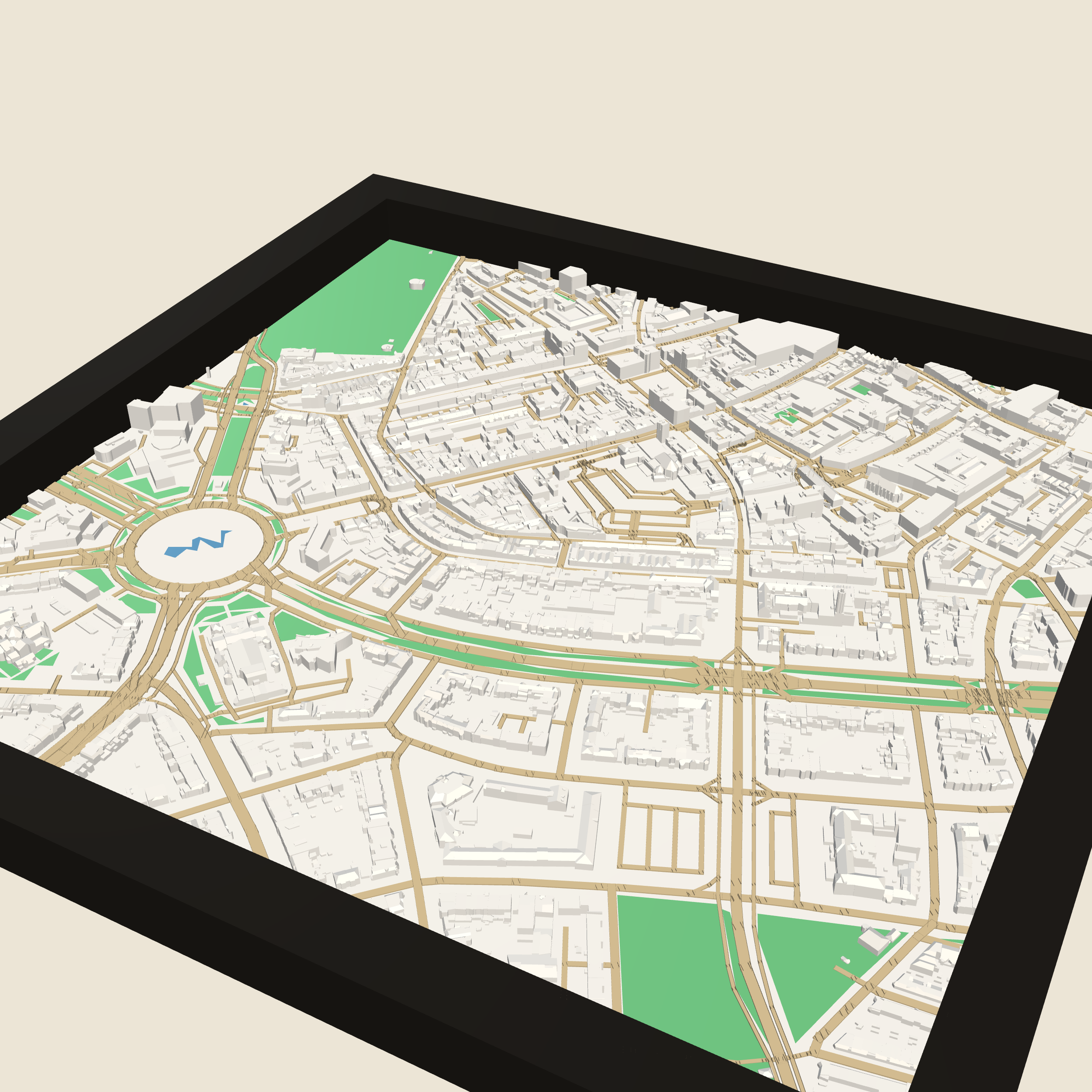 3D Stadskaart Nijmegen