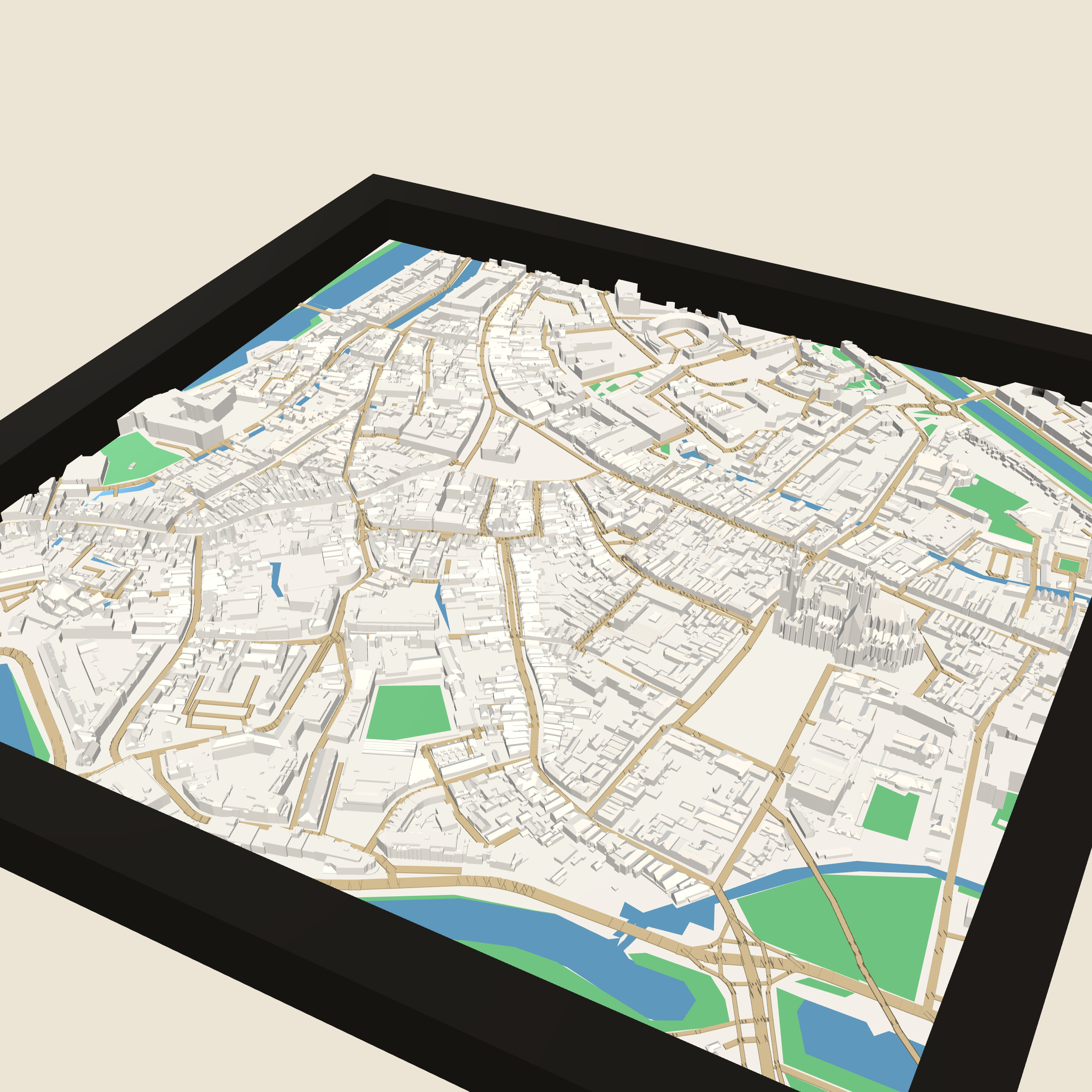 3D Stadskaart 's-Hertogenbosch
