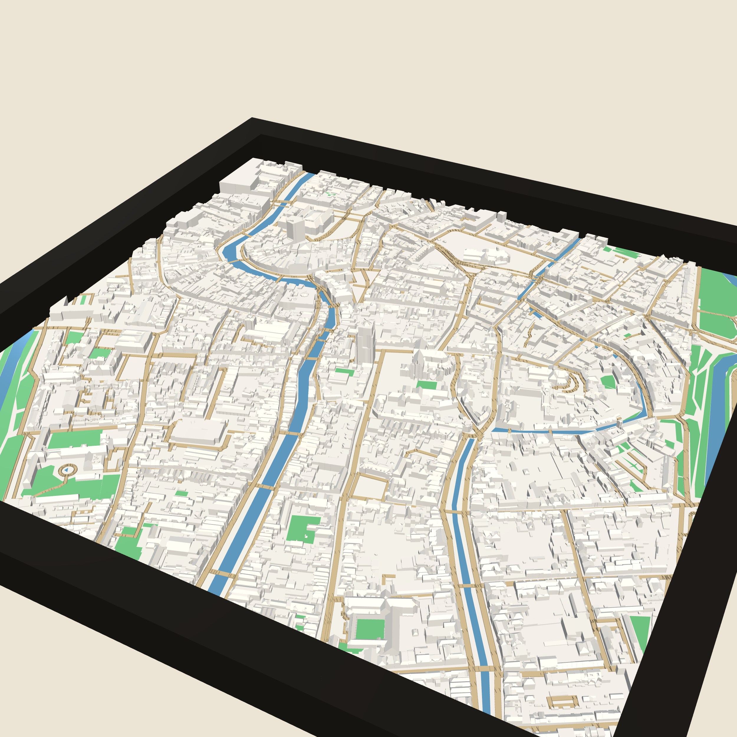 3D Stadskaart Utrecht